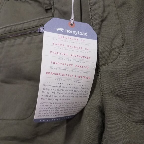 Horny Toad Khaki Women's Bermudas - Picture 2 of 10